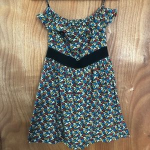 • 2/$10 • Forever 21 Strapless Ruffle Dress